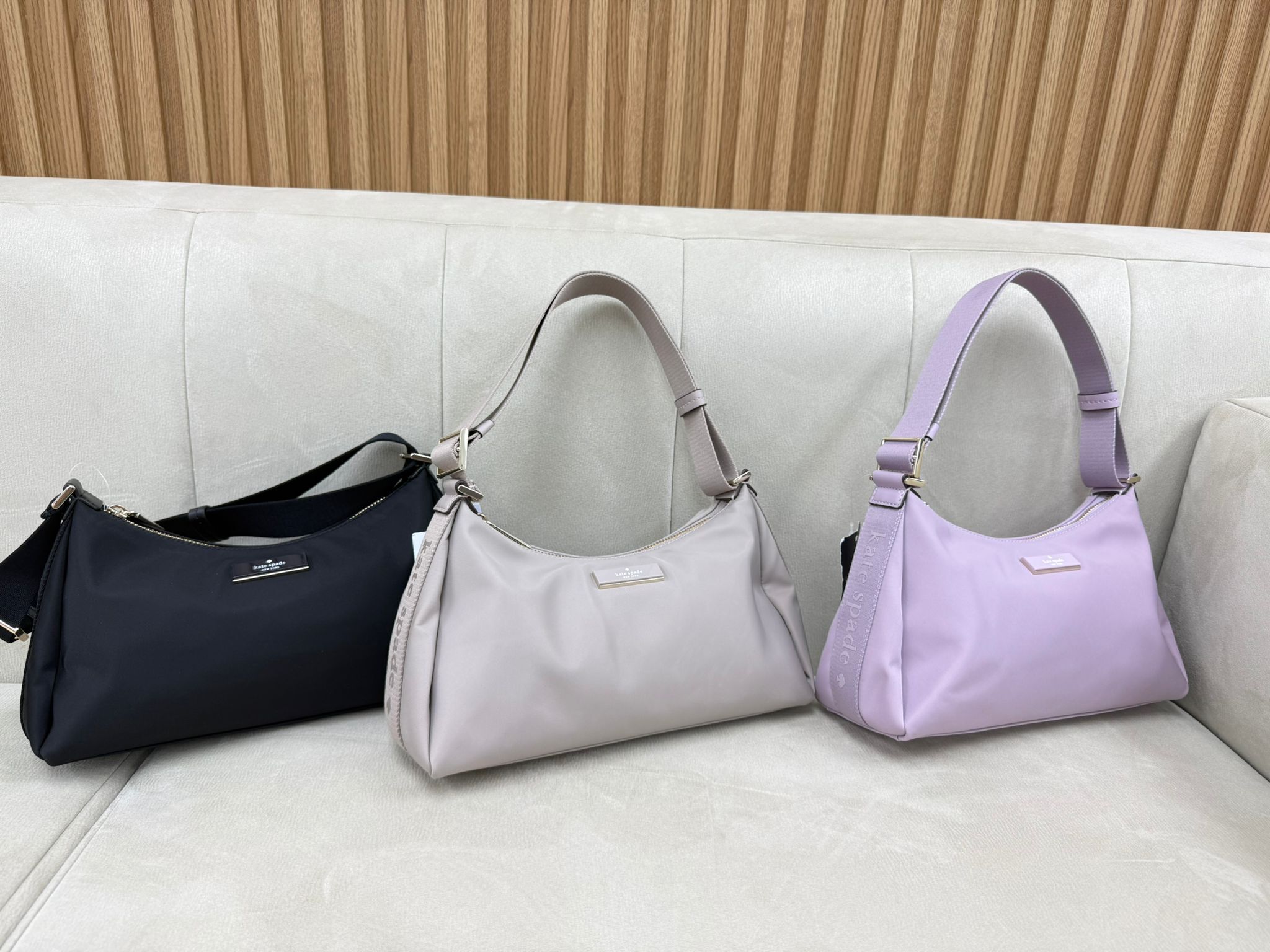 LYS01543 Kate spade 超輕身尼龍餃子袋