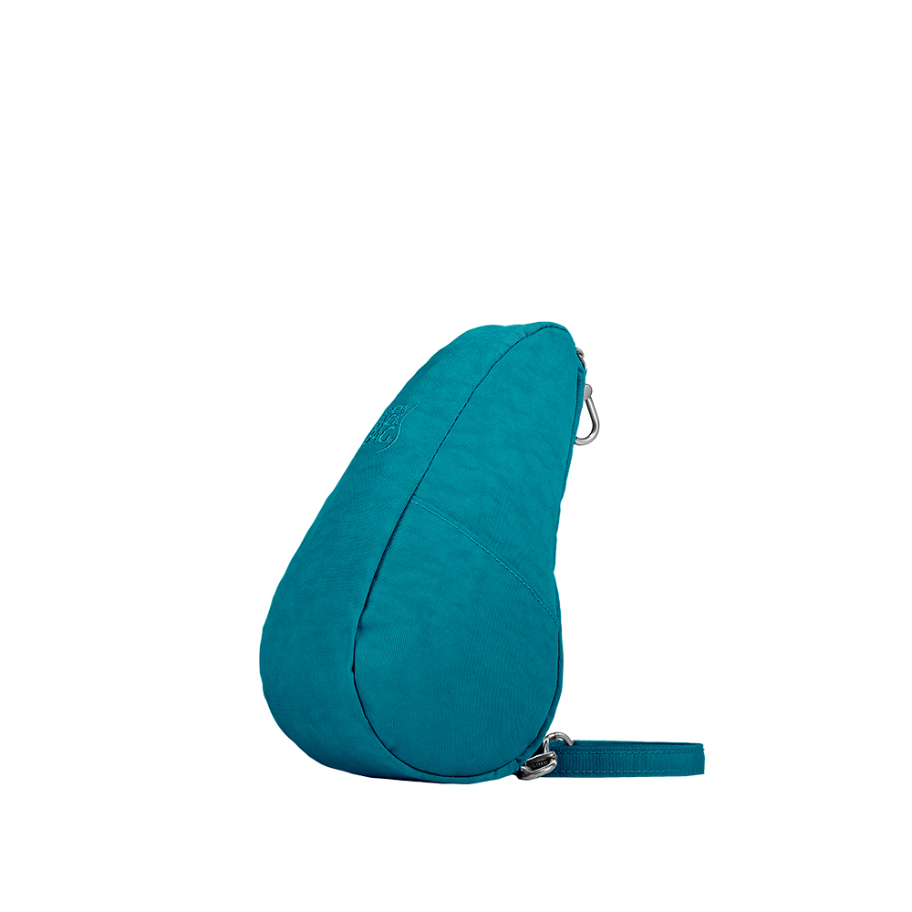 基本款 TEXTURED NYLON MINI BAGLETT 斜背包-卡普里藍