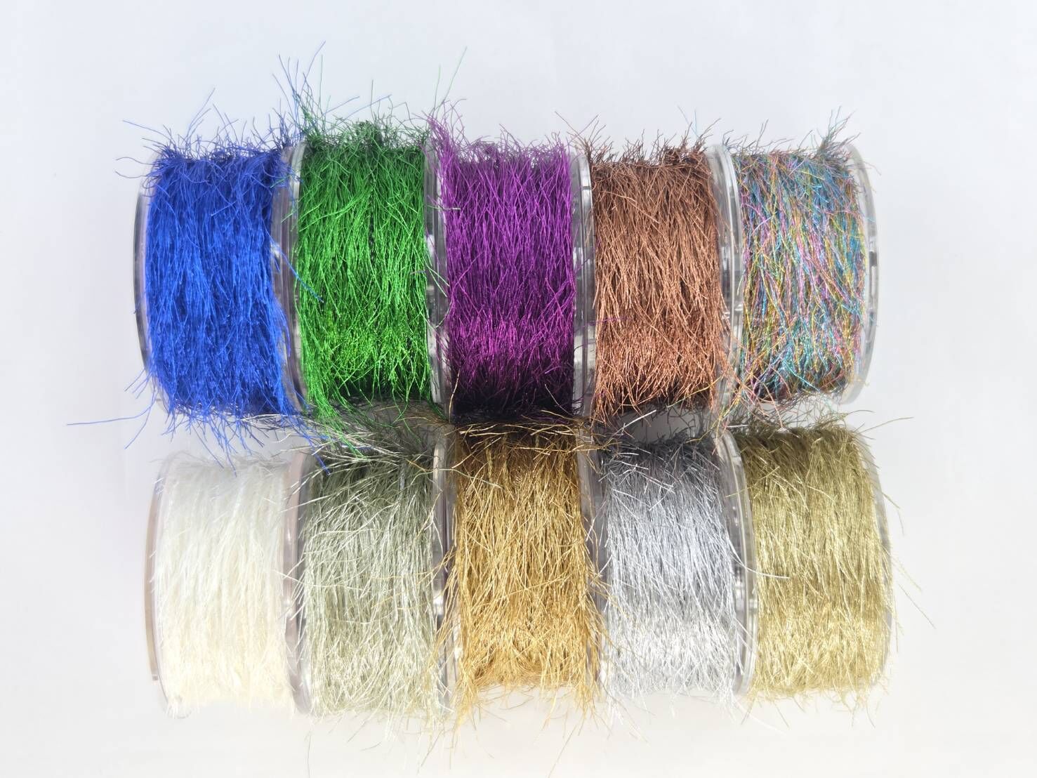 Cord with soft metallic horse tail/2mm