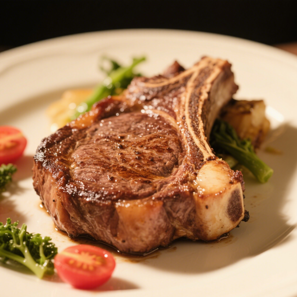 美國 STAR RANCH黑毛安格斯BLACK ANGUS 帶骨肉眼扒 350g