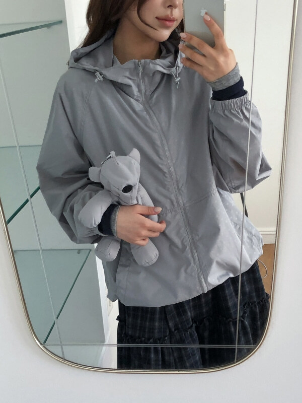 【直播】 WHO.A.U LX041444 Steve可折疊防風衣