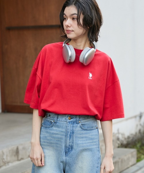 🇯🇵 U.S. POLO ASSN. 刺繡LOGO 圓領 短袖 短T 男女 / 預購