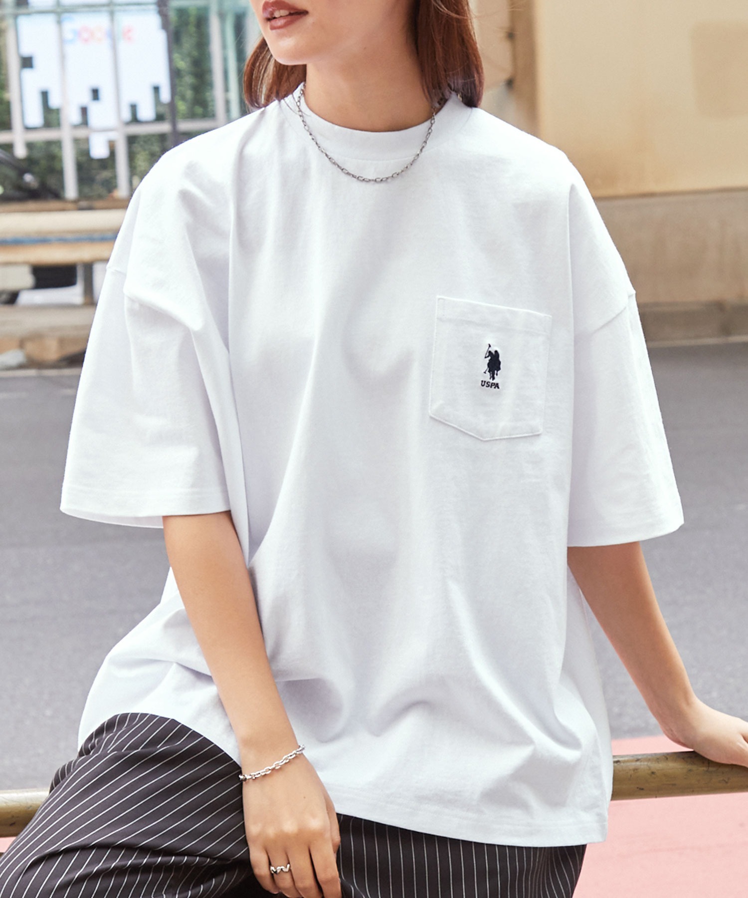 🇯🇵 U.S. POLO ASSN. 刺繡LOGO 圓領 短袖 短T 男女 / 預購