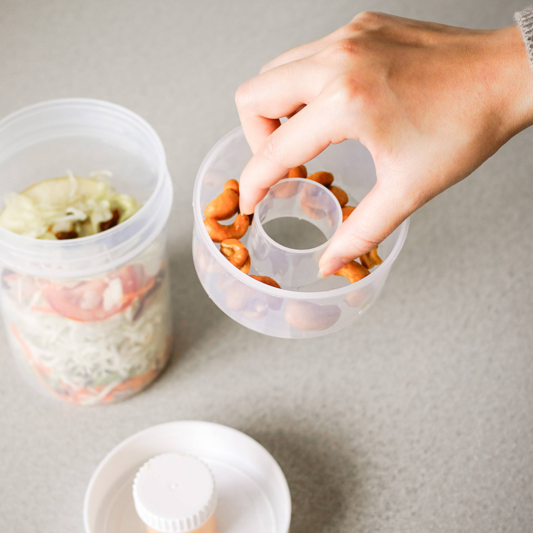 雙層多功能隨行輕食罐