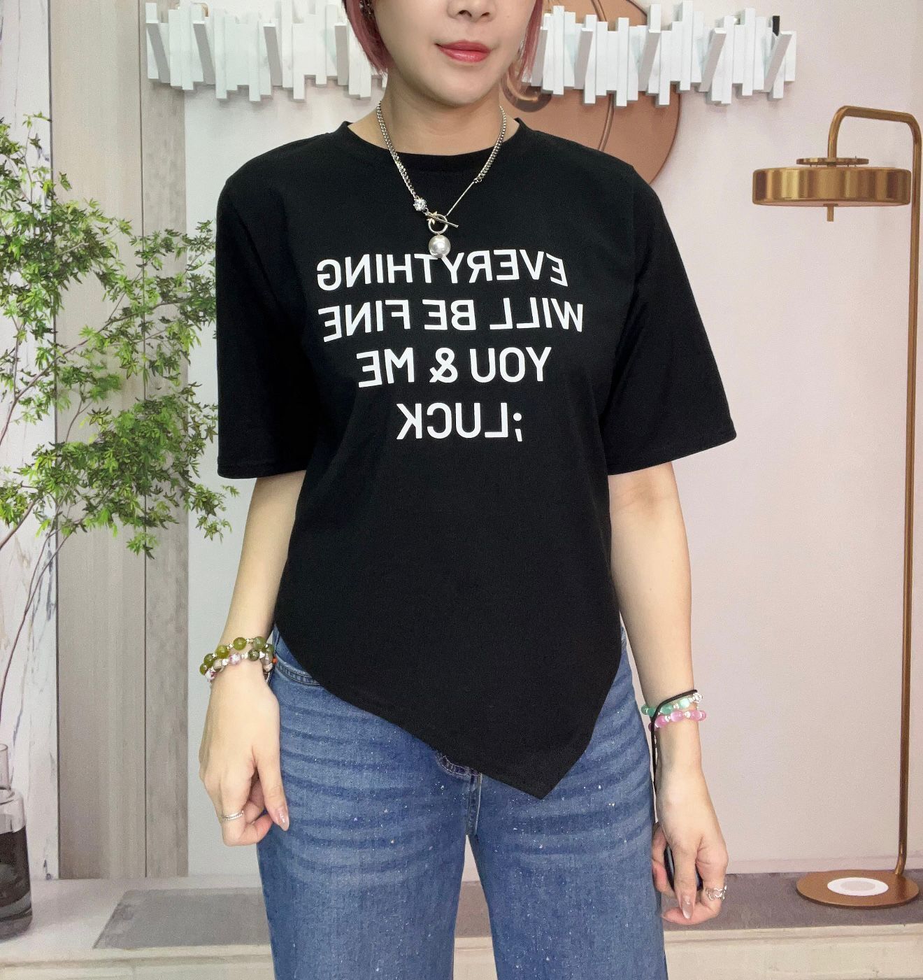 韓國型格英文字top~158N