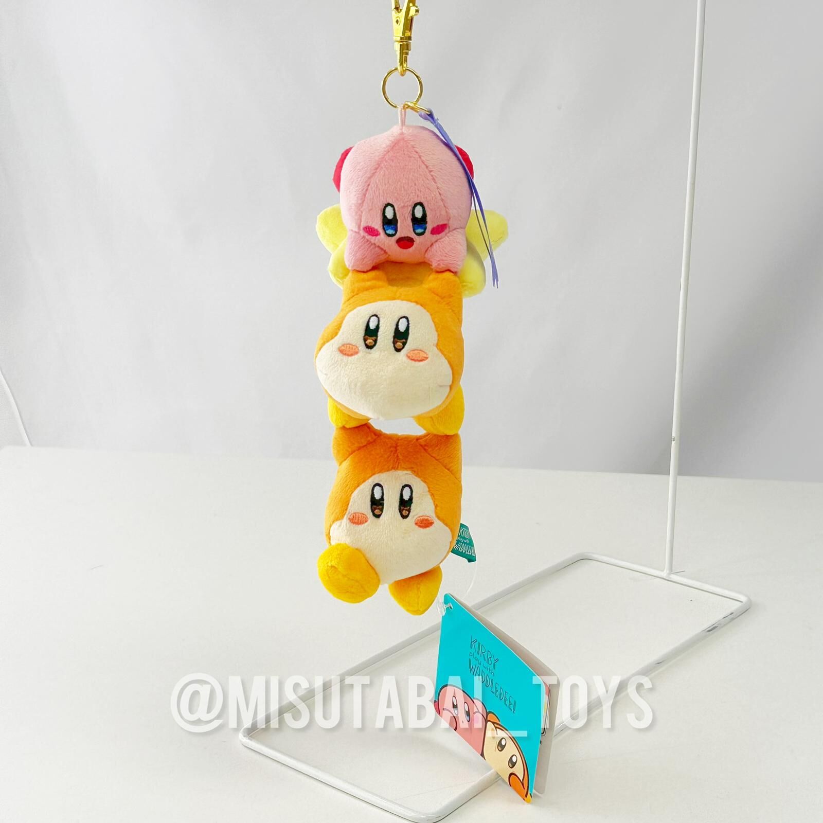 Nintendo San Ei Kirby Plush Keychain KPWW10 Riding On The Warp Star 126382