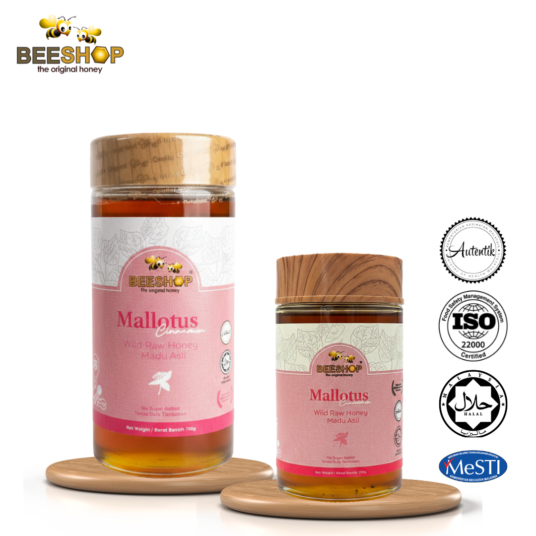 MALLOTUS WILD RAW HONEY (HALAL)
