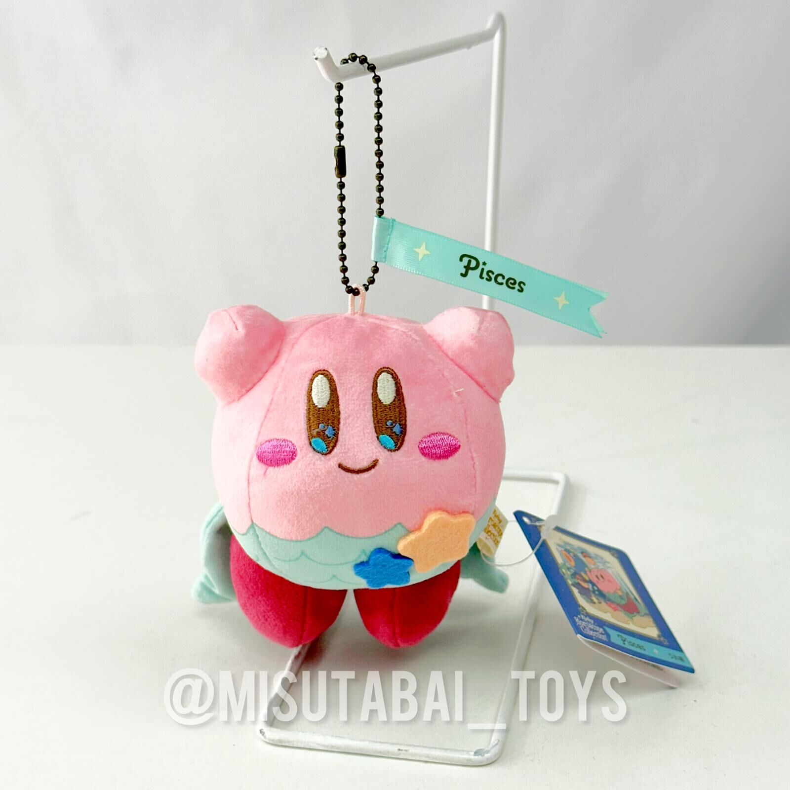 Nintendo San Ei Kirby Plush Keychain Horoscope HC12 Pisces 125750