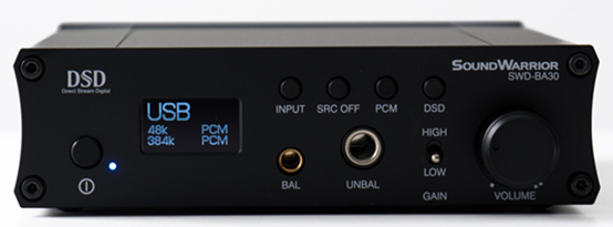 SOUND WARRIOR全新日本製 USB DAC/平衡耳擴:SWD-BA30