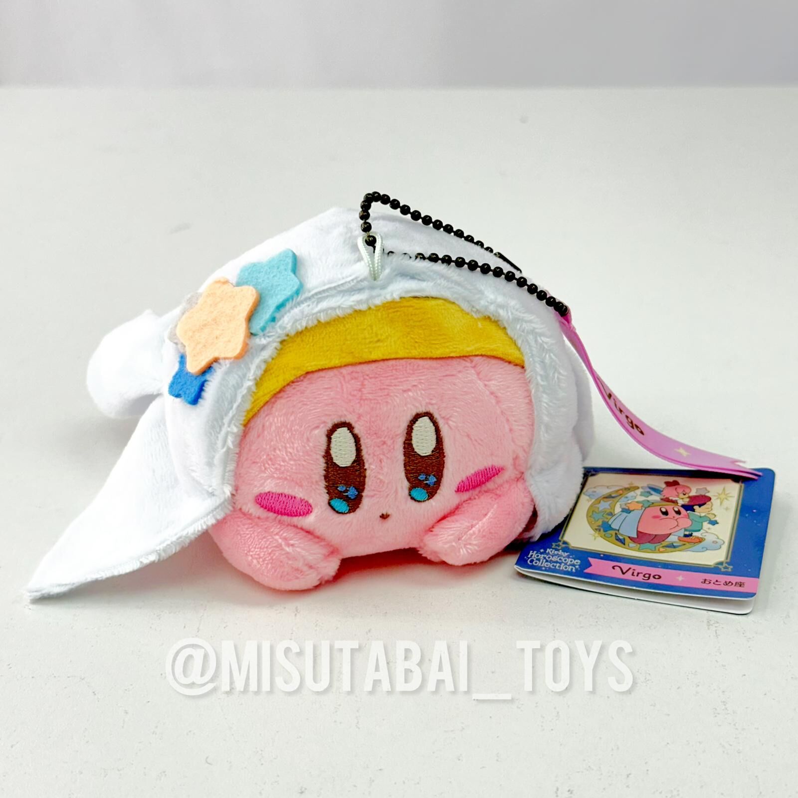 Nintendo San Ei Kirby Plush Keychain Horoscope HC06 Virgo 125699