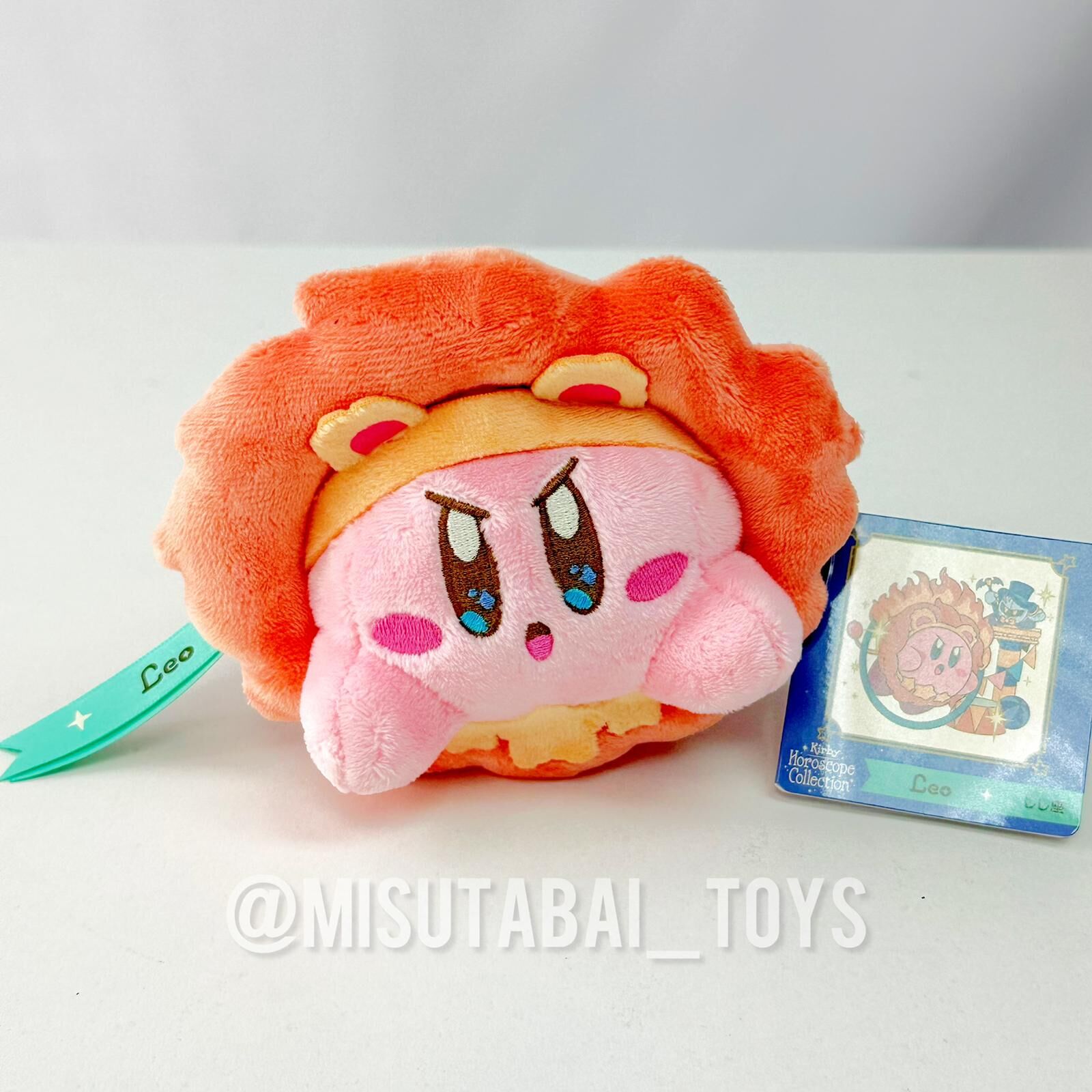 Nintendo San Ei Kirby Plush Keychain Horoscope HC05 Leo 125682