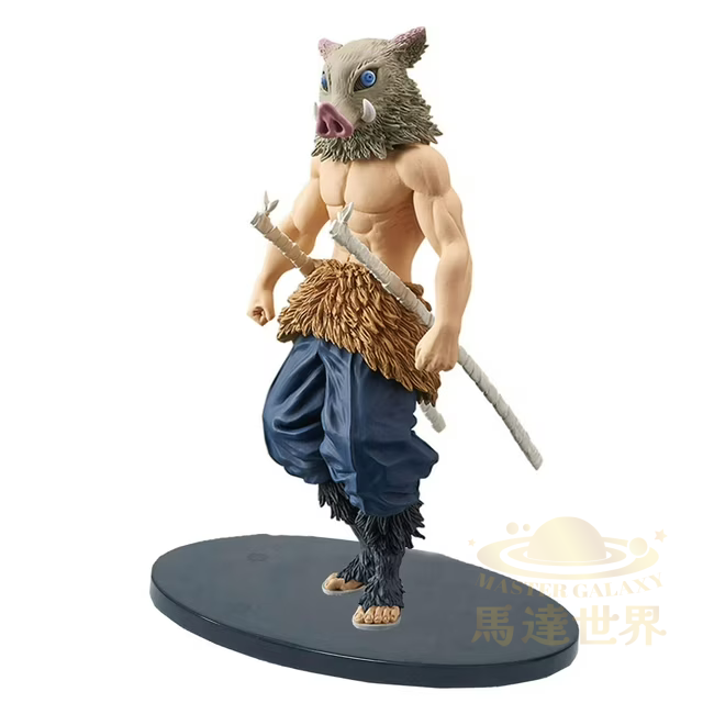 鬼滅之刃 嘴平伊之助CRAFTHOLIC 泡麵壓手辦 + 毛絨公仔