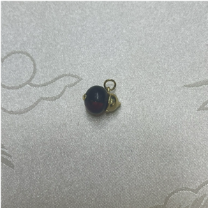 0414gz10-GZday1-撫順琥珀4月-撫順血珀葫蘆吊墜11m（A10）