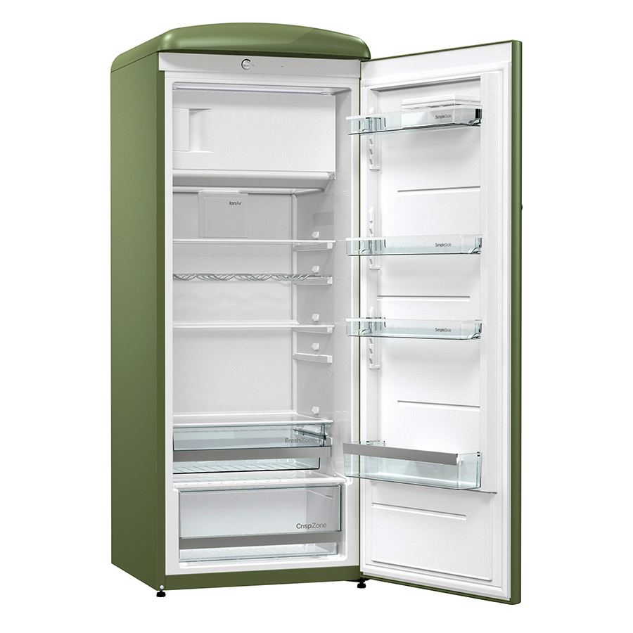 歌爾 Gorenje   ORB153OL‧復古單門雪櫃‧254公升‧塞爾維亞製造‧香港行貨,原廠3年保養‧