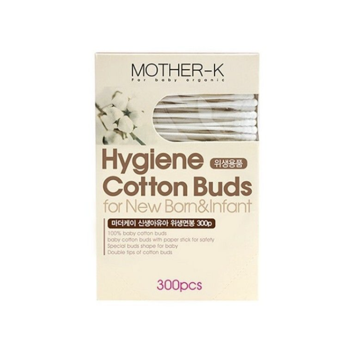 Mother-K  100%純棉兩用嬰兒安全棉花棒