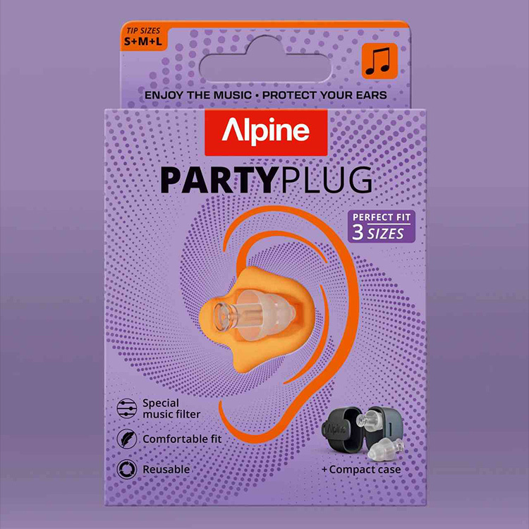 荷蘭 Alpine PartyPlug 派對音樂 演唱會 降噪濾波 耳塞