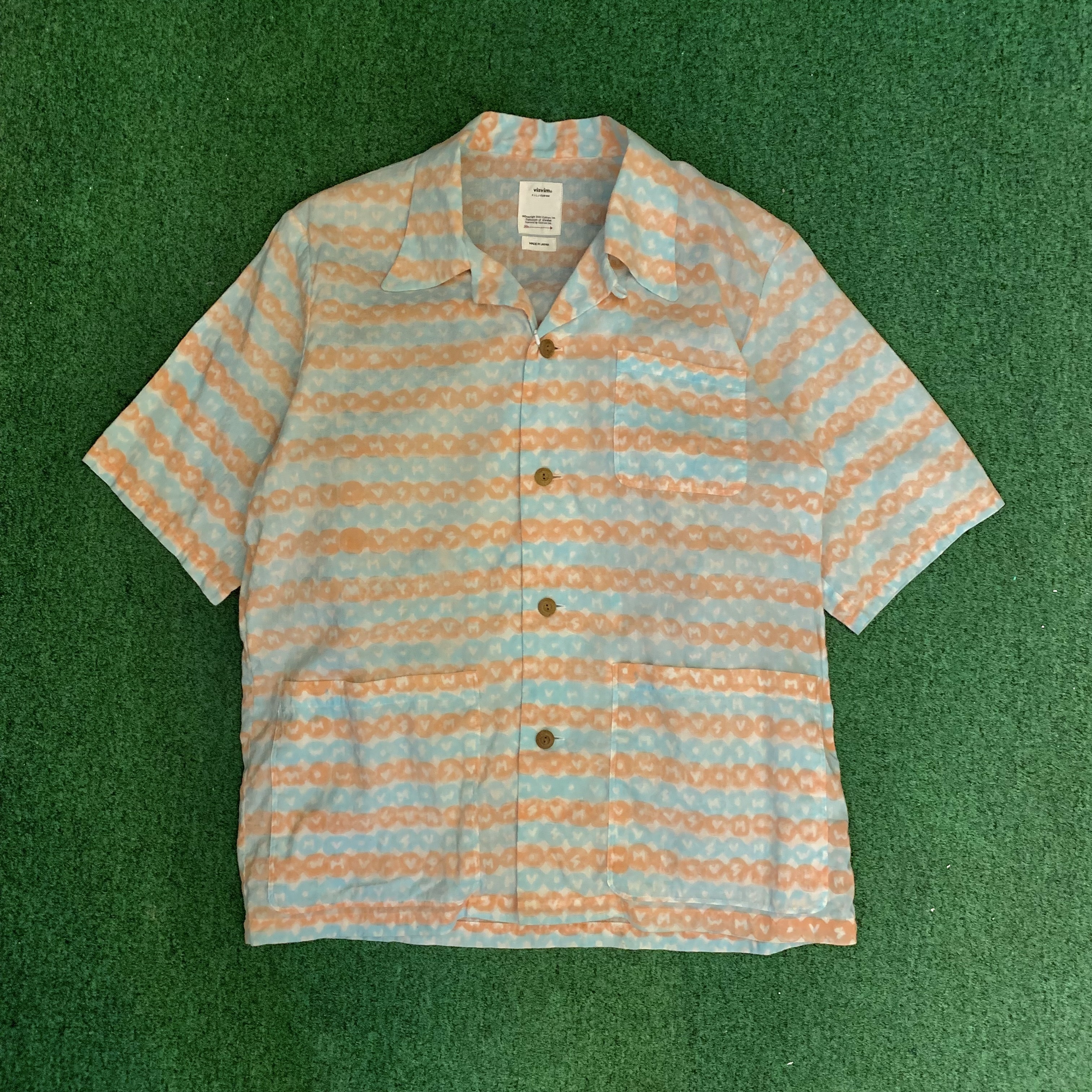 ON SALE: VISVIM ELLERY SHIRT S/S HAVELI - PINK SIZE 2 IN STOCK NOW (現貨發售中)
