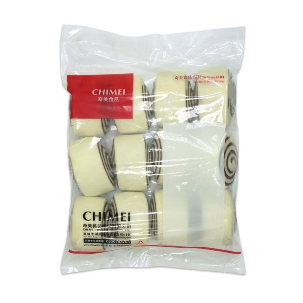 台灣奇美 朱古力雙色饅頭960g/包（12個裝）