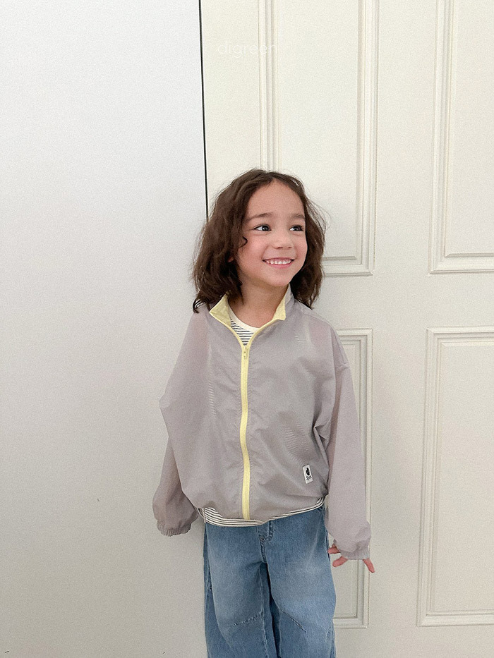 正韓夏Digreenkids 兩色透氣防曬外套/冷氣房外套