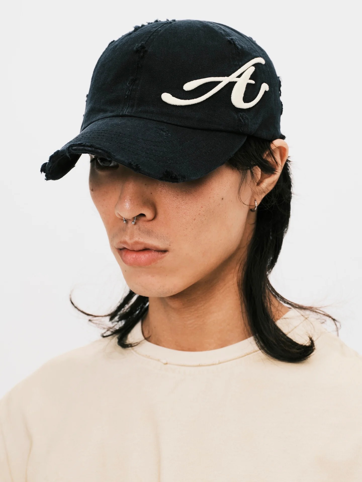 ANOWHEREMAN DESTROY BASEBALL CAP 破壞 棒球帽