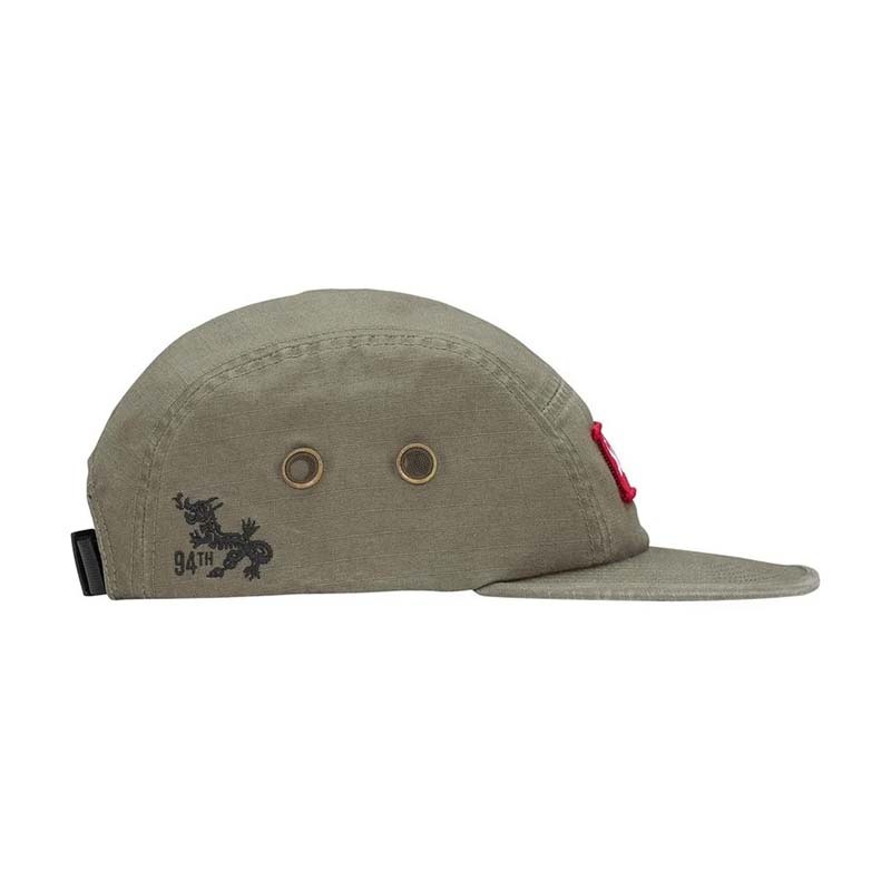 Supreme Miltary Camp Cap 五分割帽 帽子 橄欖綠色 SS26H45-OE [台灣現貨]