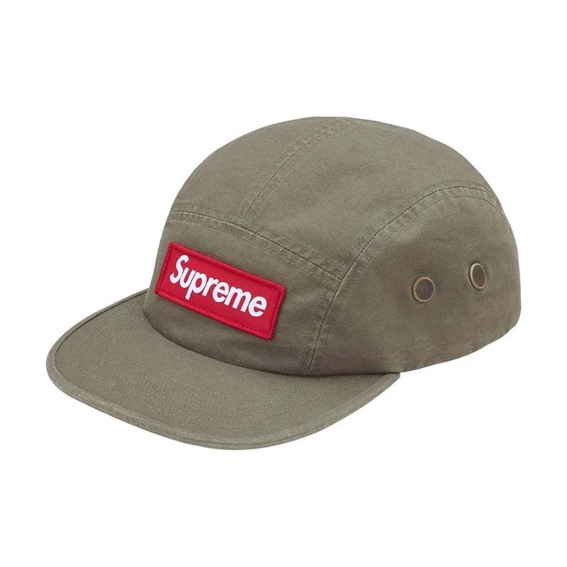 Supreme Miltary Camp Cap 五分割帽 帽子 橄欖綠色 SS26H45-OE [台灣現貨]