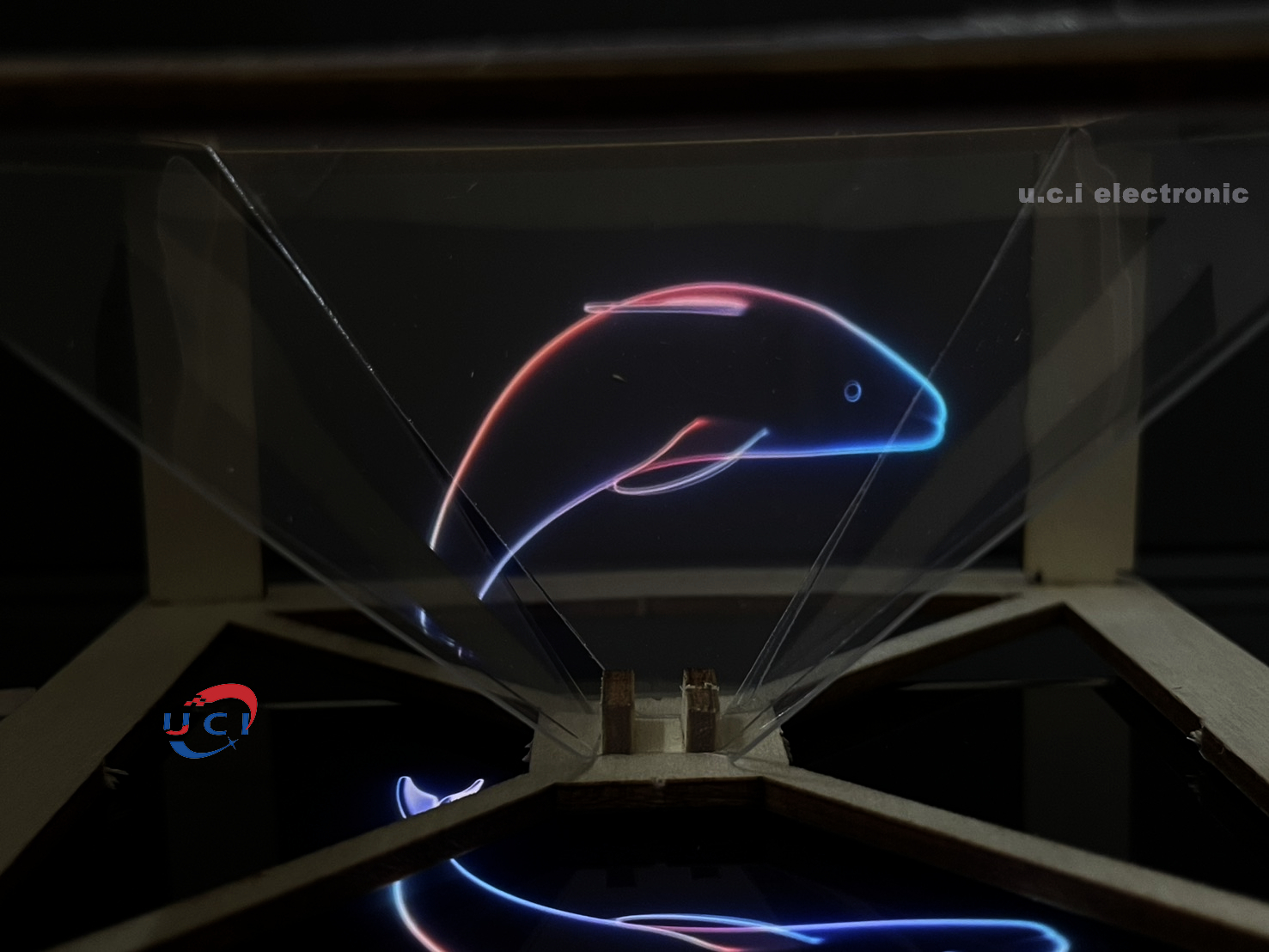 【UCI電子】(二X-2) DIY材料包 3D全息投影儀 投影材料包