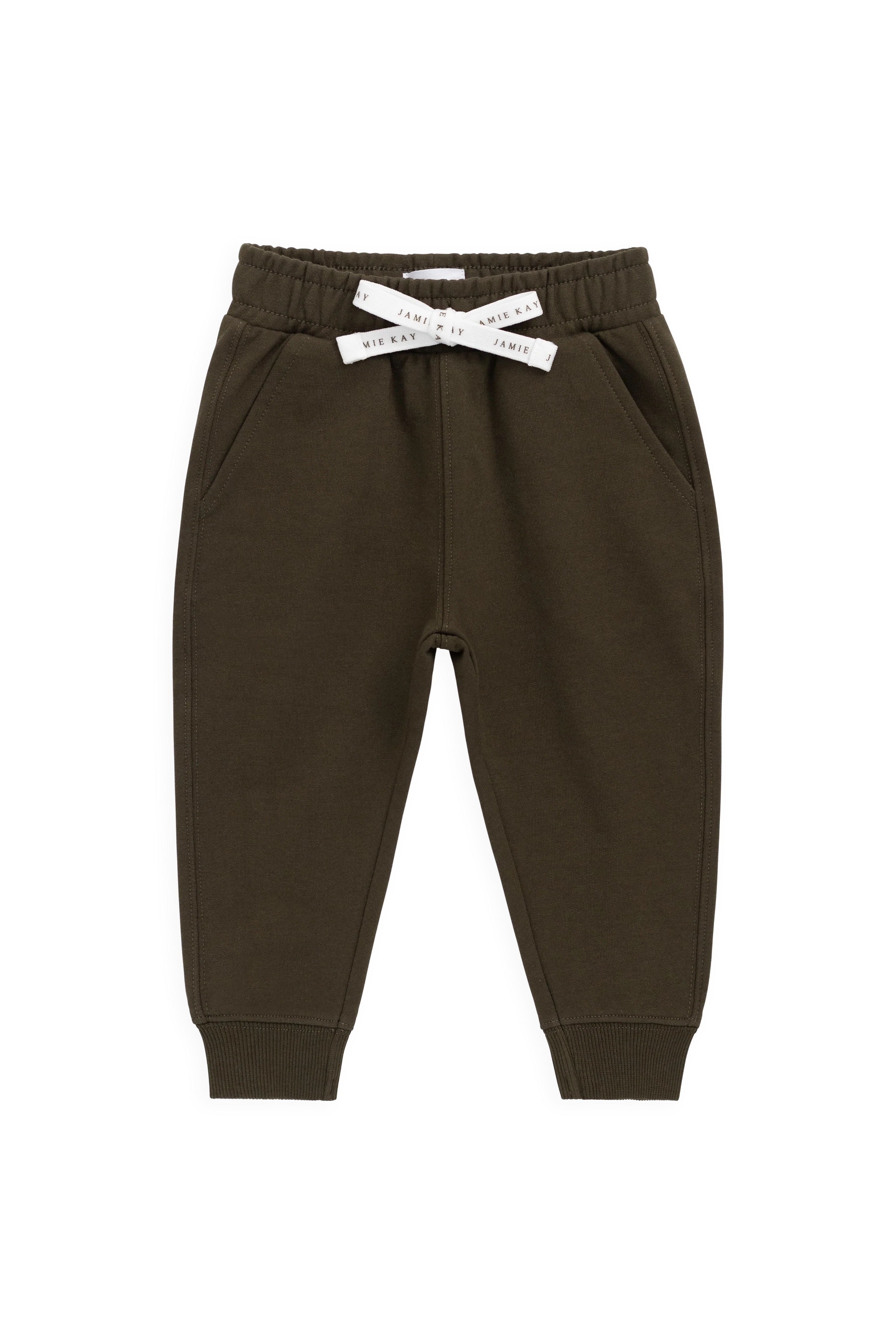 【預購】JAMIE KAY -Organic Cotton Jalen Track Pant（Deep Olive）