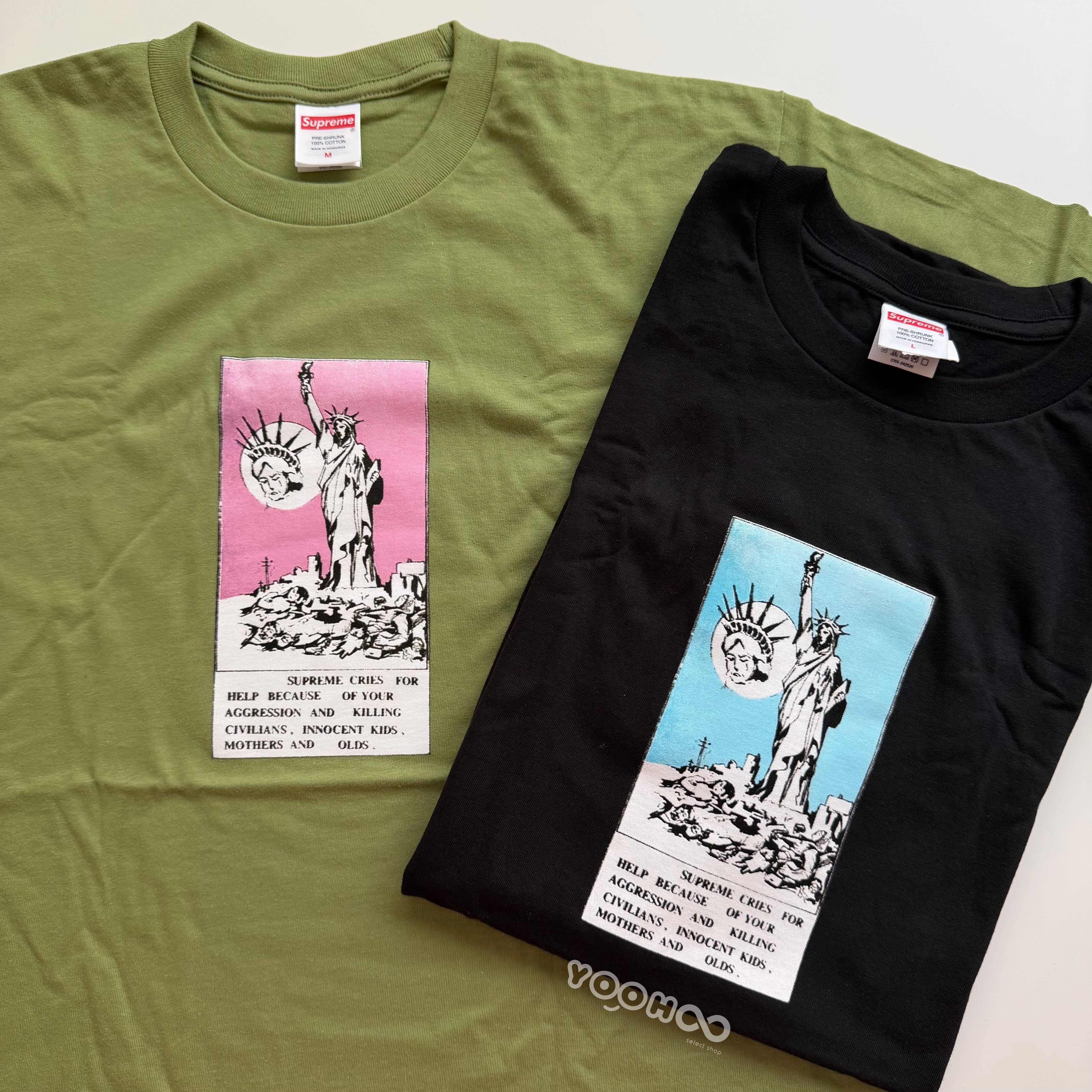 現貨┃Supreme 24FW Liberty Tee 自由女神 短T