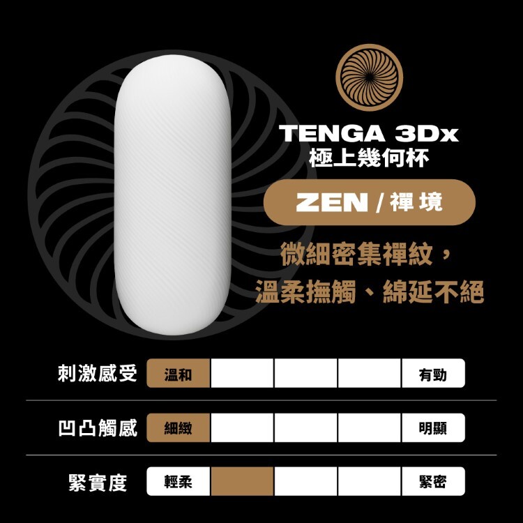 TENGA 3Dx 極上幾何杯 重複性使用飛機杯
