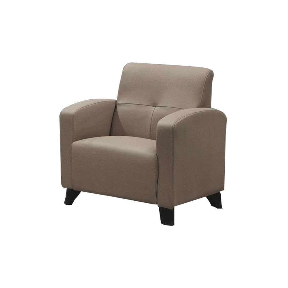 柏蒂家居-斯麥格布紋皮沙發單人椅/一人座/主人椅