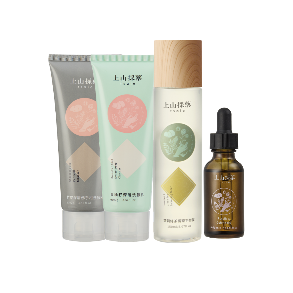 【tsaio上山採藥】一站式保養-油肌清爽組