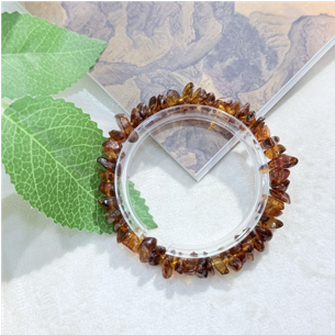 0414gz53-GZday1-撫順琥珀4月-撫順隨型原石大手串（A53）