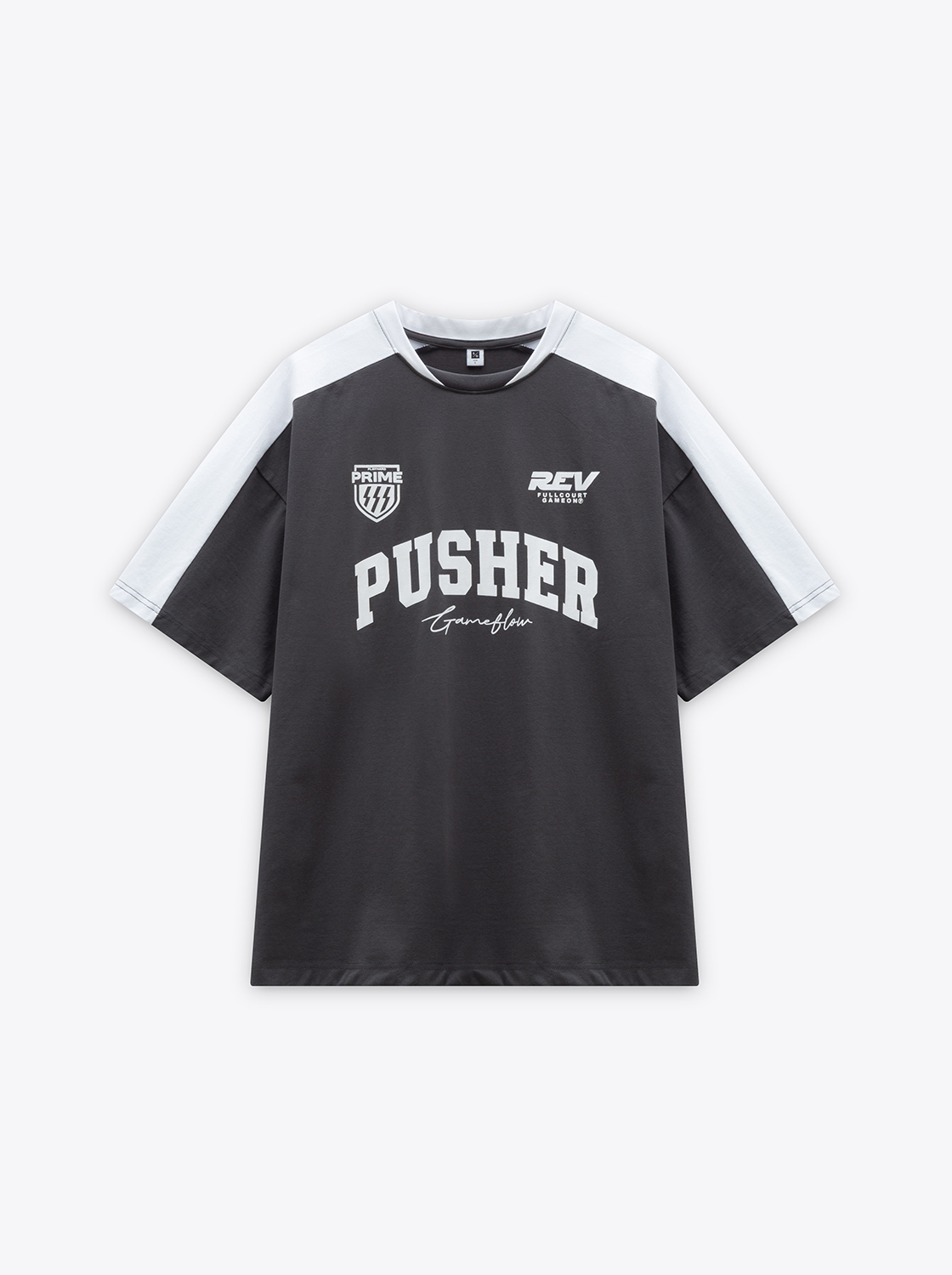 【期間限定】拼接球衣印花TEE