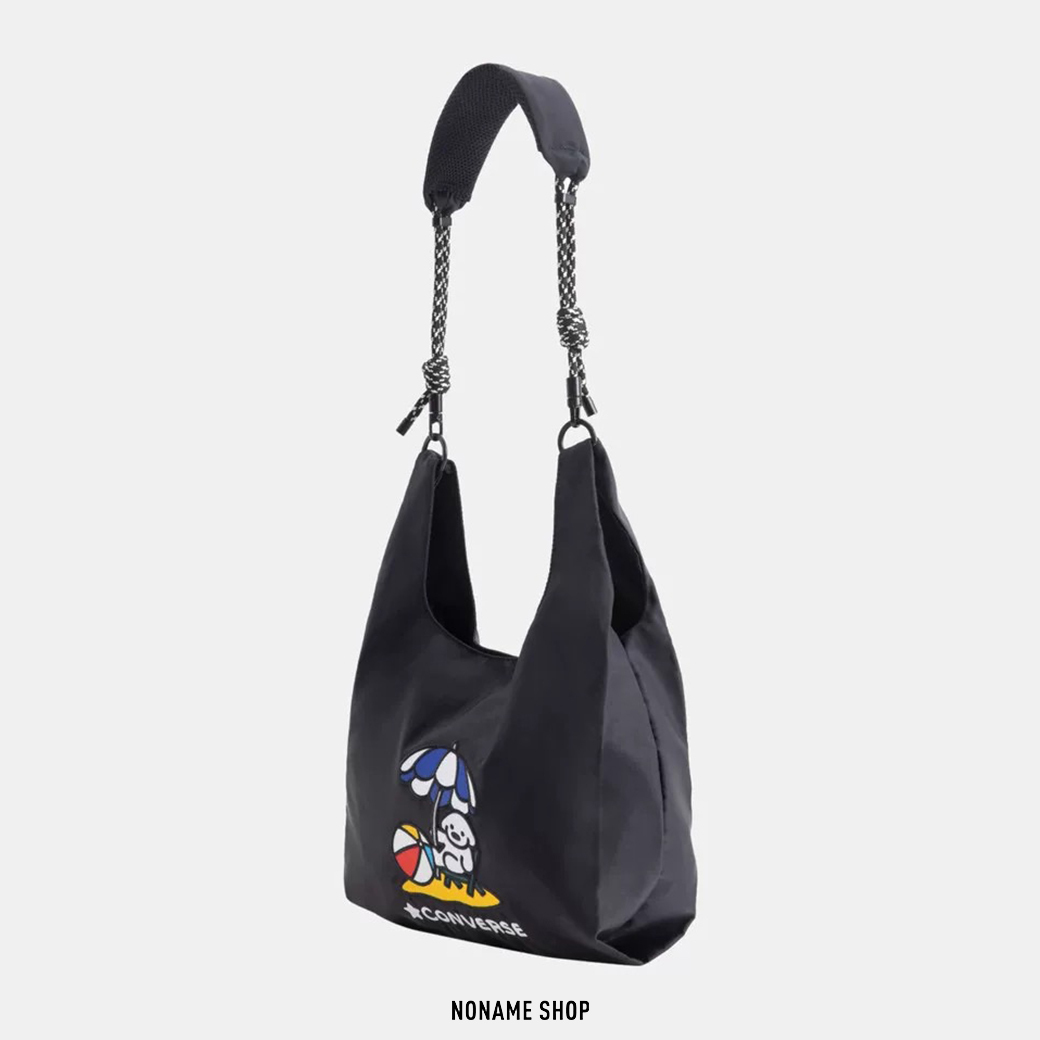 CONVERSE X 日本插畫家 MATSUI 療癒 聯名系列 狗狗插畫 單肩包 托特包 兩色