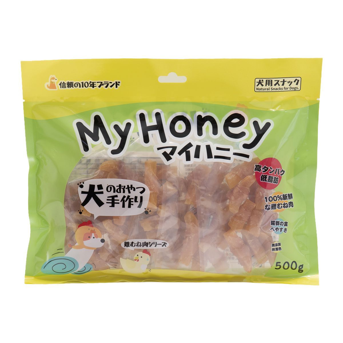MyHoney Gourmet Chicken Snacks Series 500gr - Combo Twist Sticks- Chicken & Sweet Potato