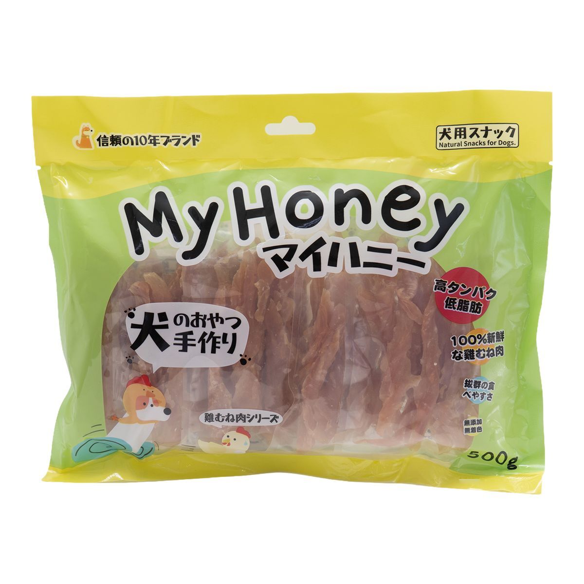 MyHoney Gourmet Chicken Snacks Series 500gr - Shredded Chicken