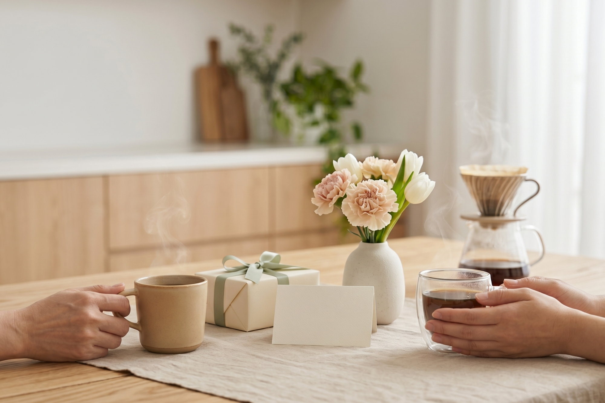 打造專屬「媽媽咖啡館」：用手沖香氣喚醒美好的早晨 星級下午茶搬回家：無負擔的母親節蛋糕推薦 家庭影院與時光長廊：共享回憶的家庭慶生活動 客製化居家 Spa：讓疲憊的身心徹底放鬆 親自下廚的溫馨晚餐：用味道傳遞滿滿的感恩