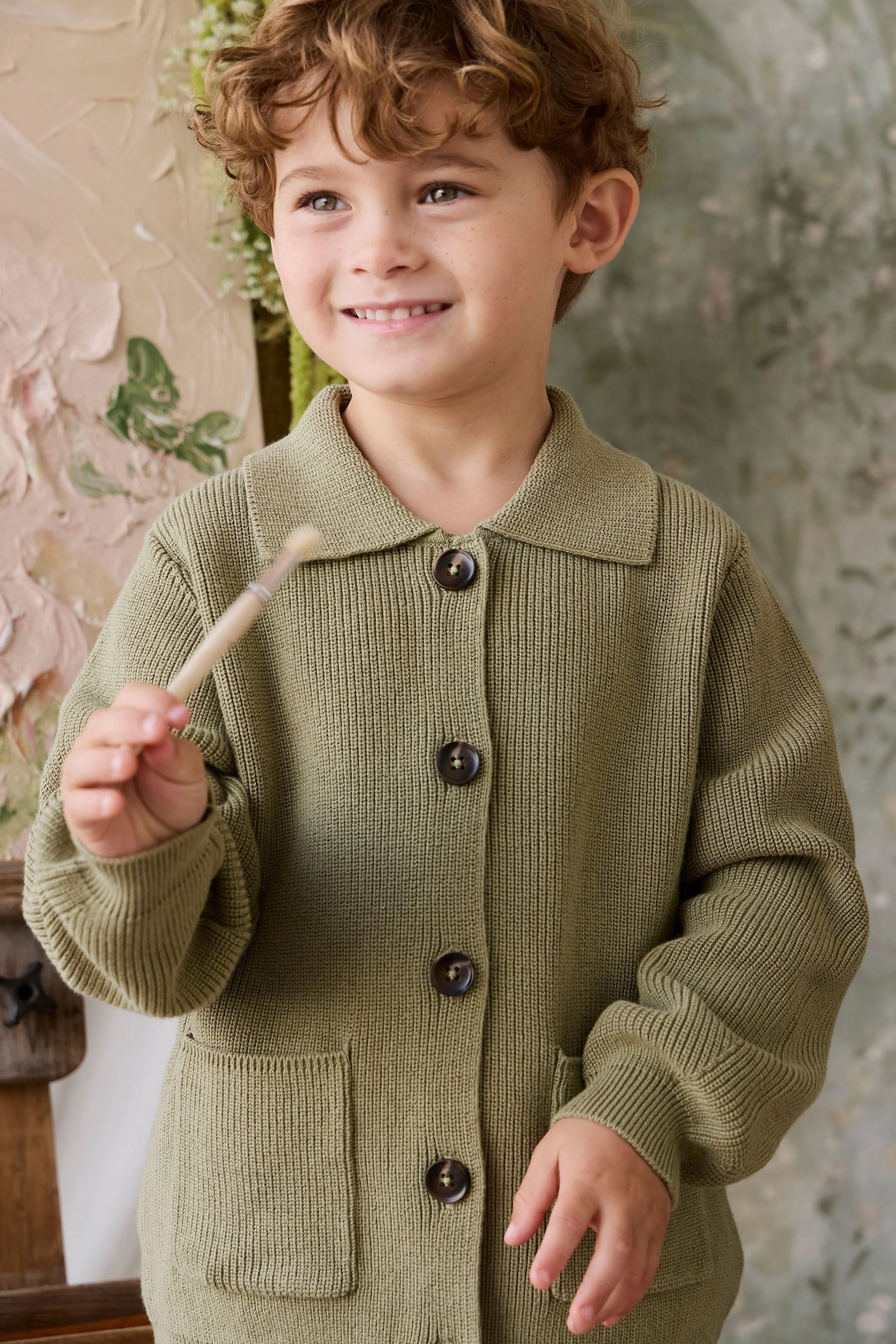 【預購】JAMIE KAY -Hendrick Knit Jacket（Backyard）