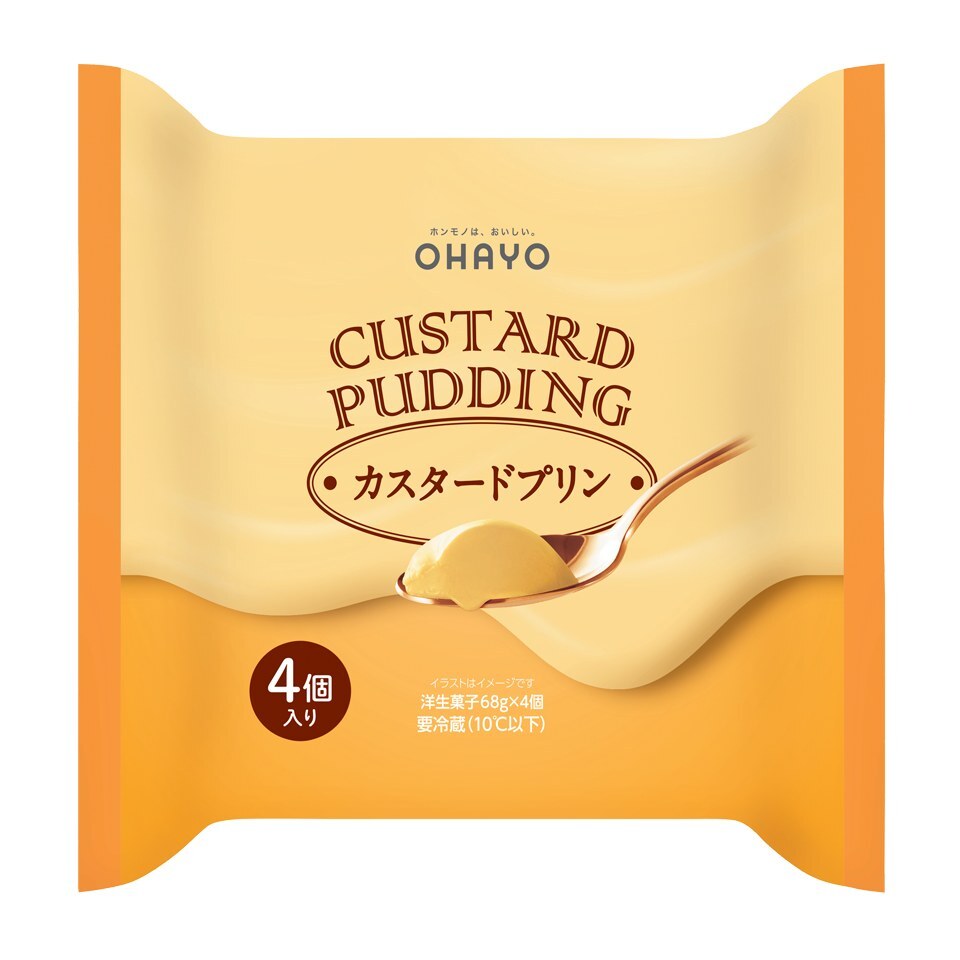 【Chill貨】0416 HKTVMall直播 日本OHAYO 雞蛋布甸 4入