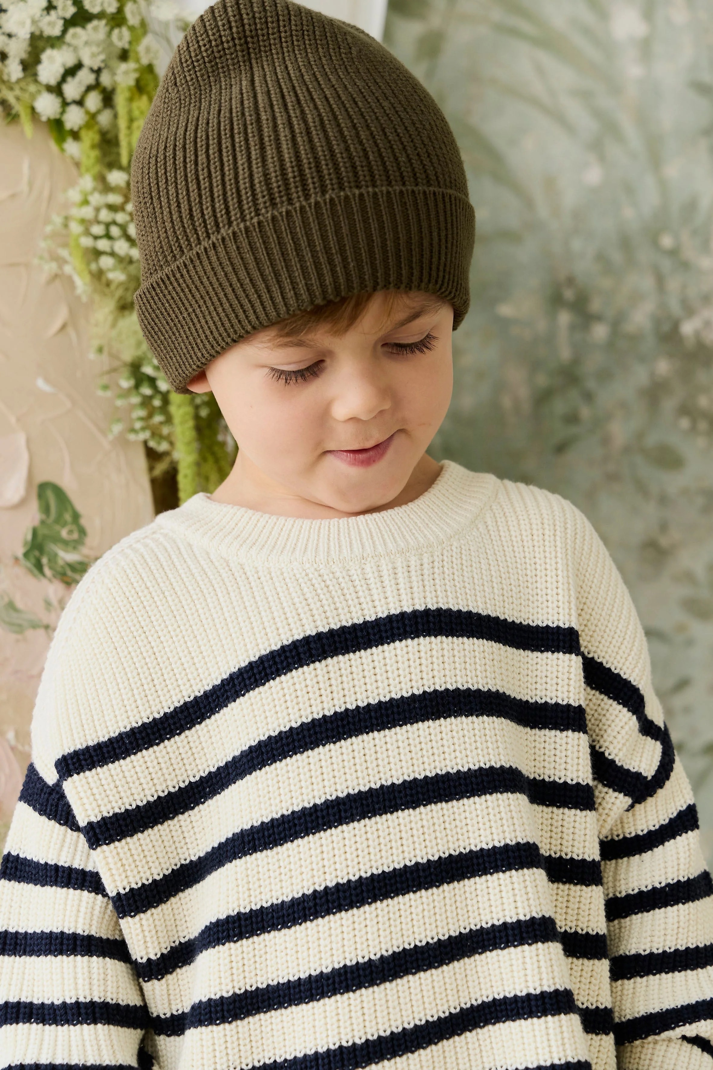【預購】JAMIE KAY -Johan Knit Beanie（Deep Olive）