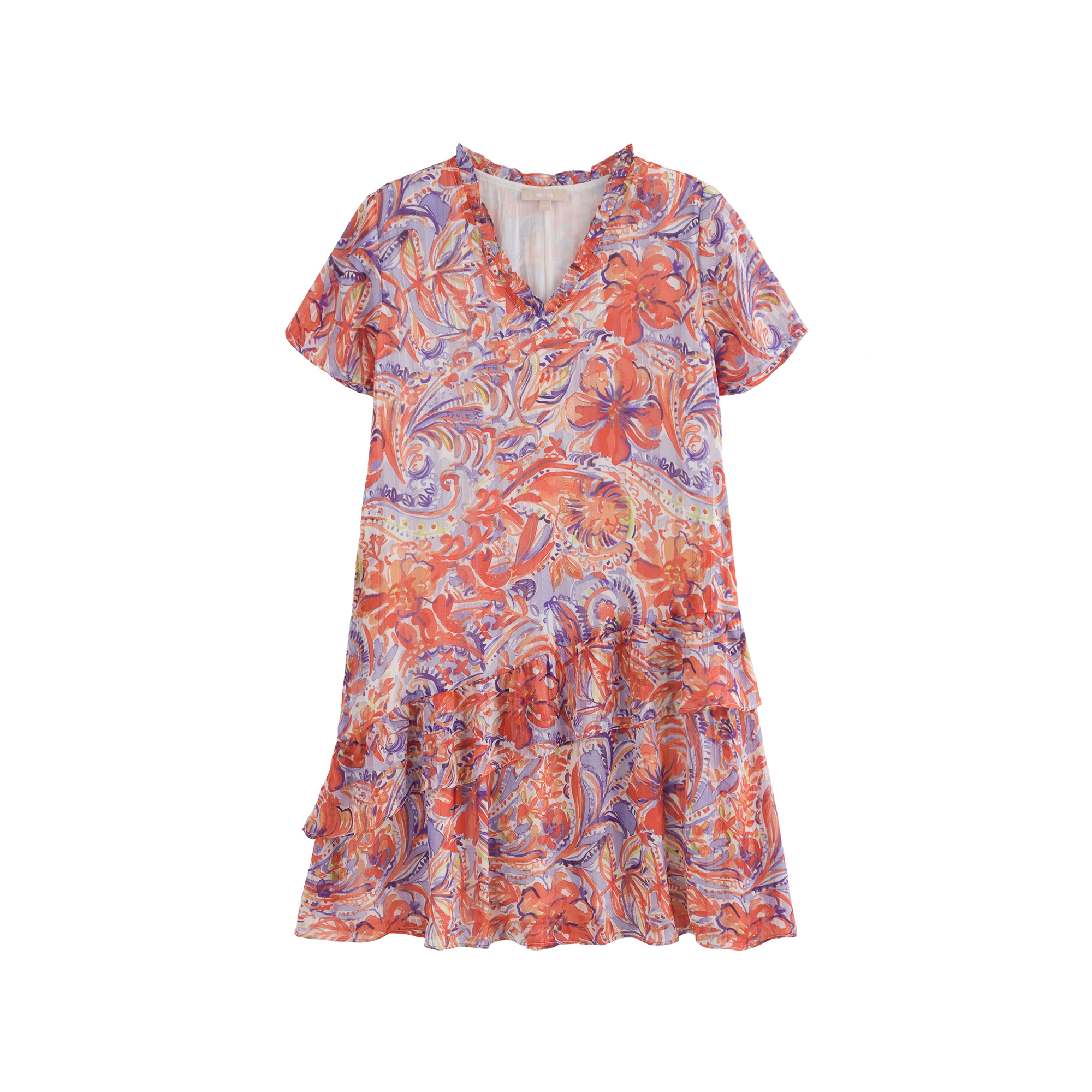 mi-tu 印花連身裙