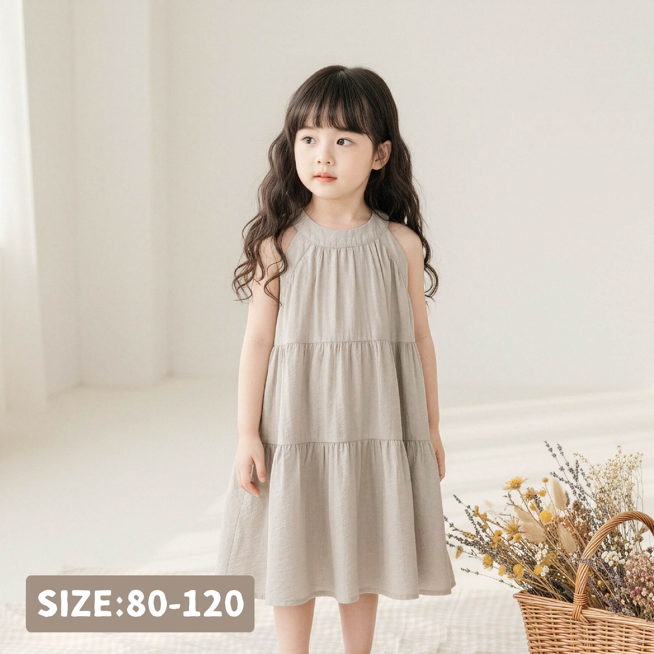 【H50126】氣質韓系削肩層次洋裝