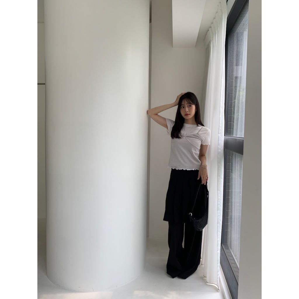 A30 入夏氣質花邊吊帶背心 #8533