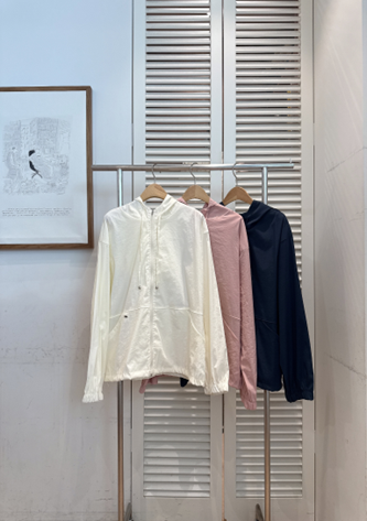 YE033 FAVE 抗UV MIPAN AQUA X 涼感風褸外套