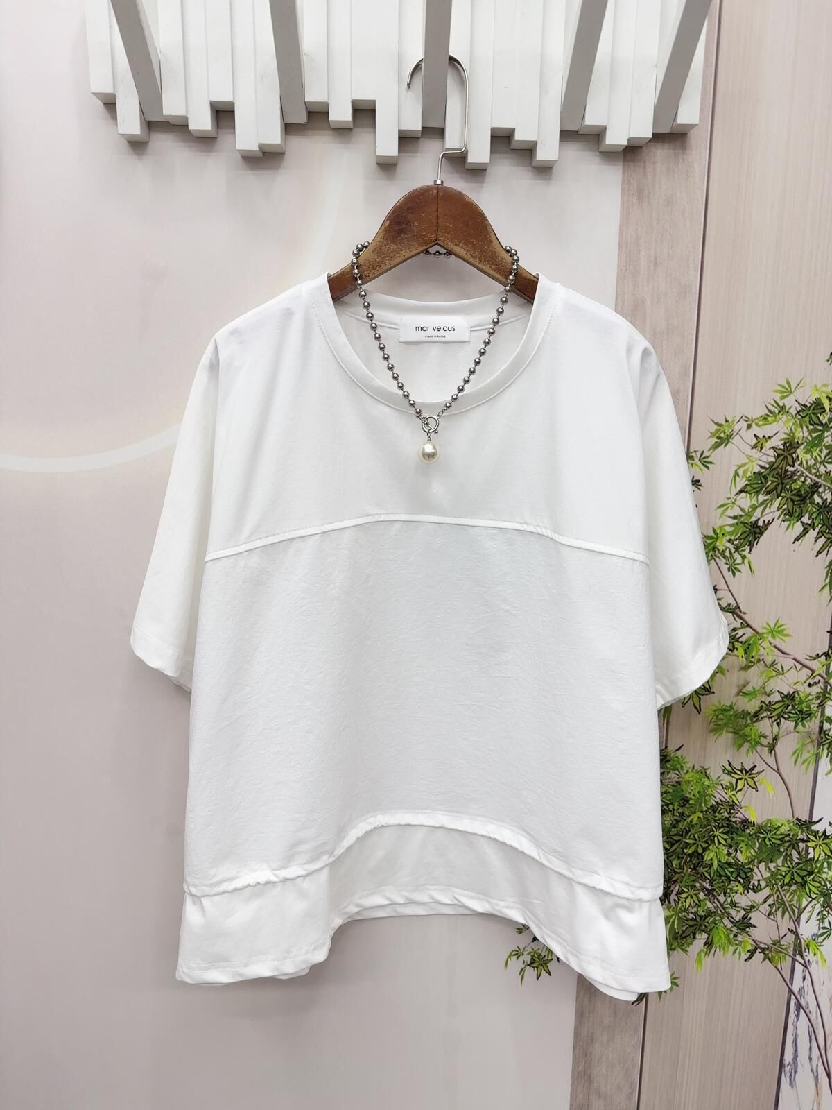 韓國型格淨色top~158W