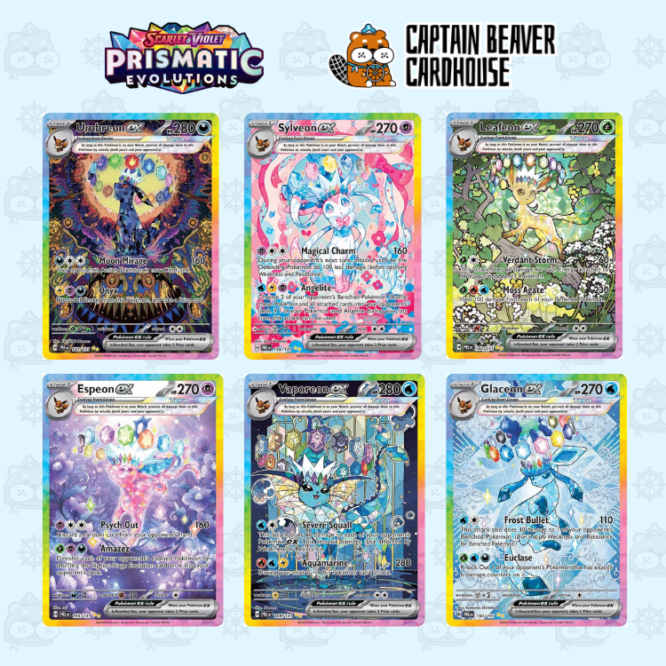 Pokemon Prismatic Evolutions Elite Trainer Box
