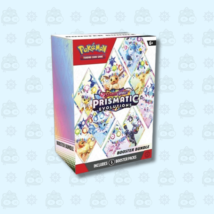 Pokemon Prismatic Evolutions Booster Bundle (6 Packs)