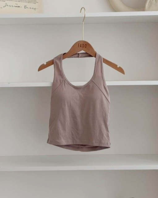 法朵Fado shop｜掛脖固定杯背心 526B046 四色