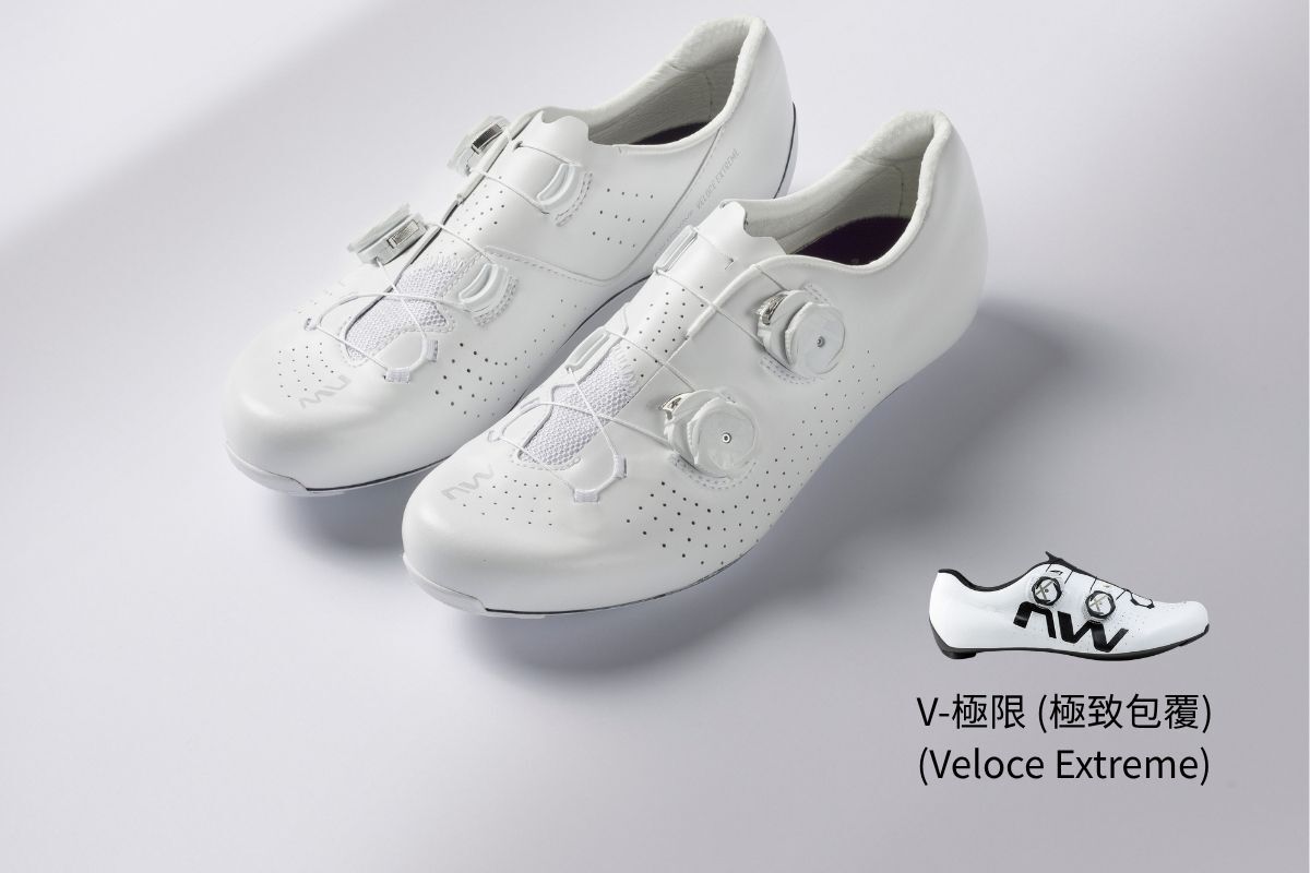 Northwave Veloce Extreme 公路車鞋 - 為世界一小時紀錄而生的專業競技白鞋
